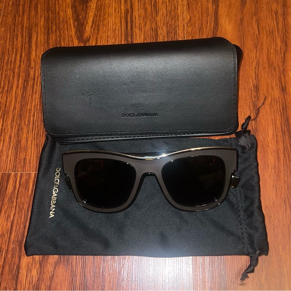 Dolce & Gabbana Classic Black Sunglasses